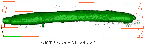 通常のボリュームレンダリング